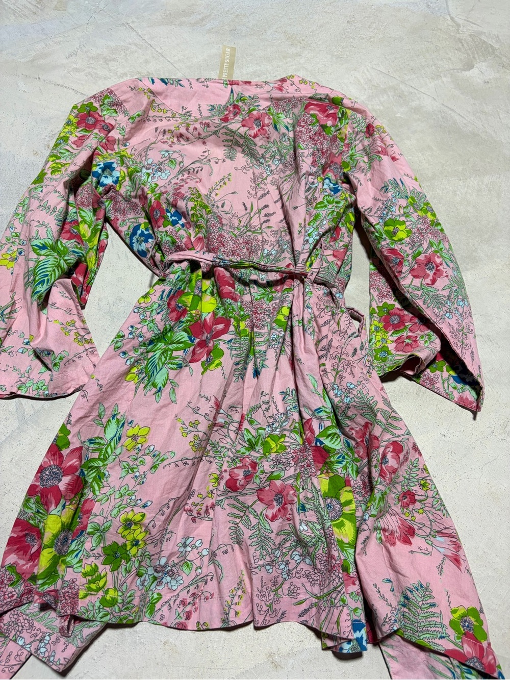 Anthropologie Plum pretty sugar Pink Floral tone medium - Picture 8 of 10